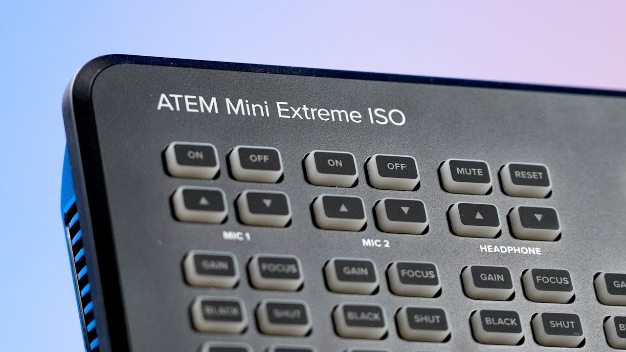 Le Streaming Overkill - Blackmagic Atem Mini Extreme ISO