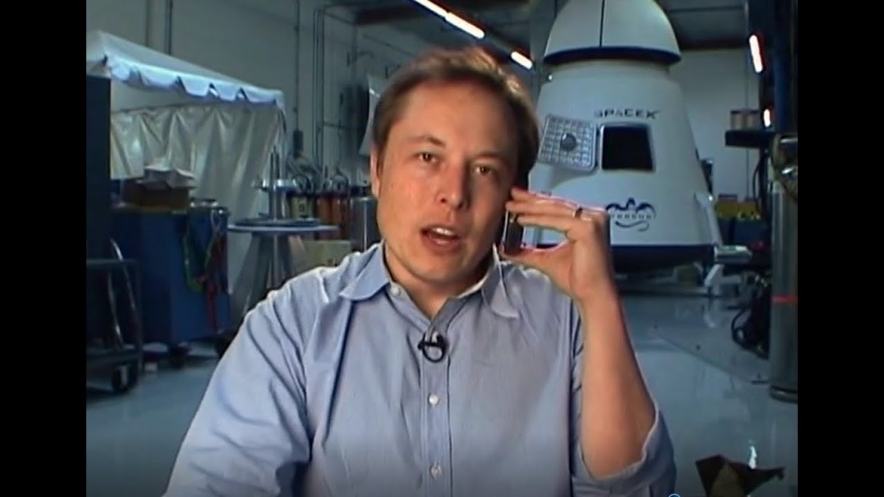 Elon Musk SpaceX 2007 Interview. Part 1 appears on Vimeo, DTube, Metacafe, Dailymotion, Vevo, Twitch