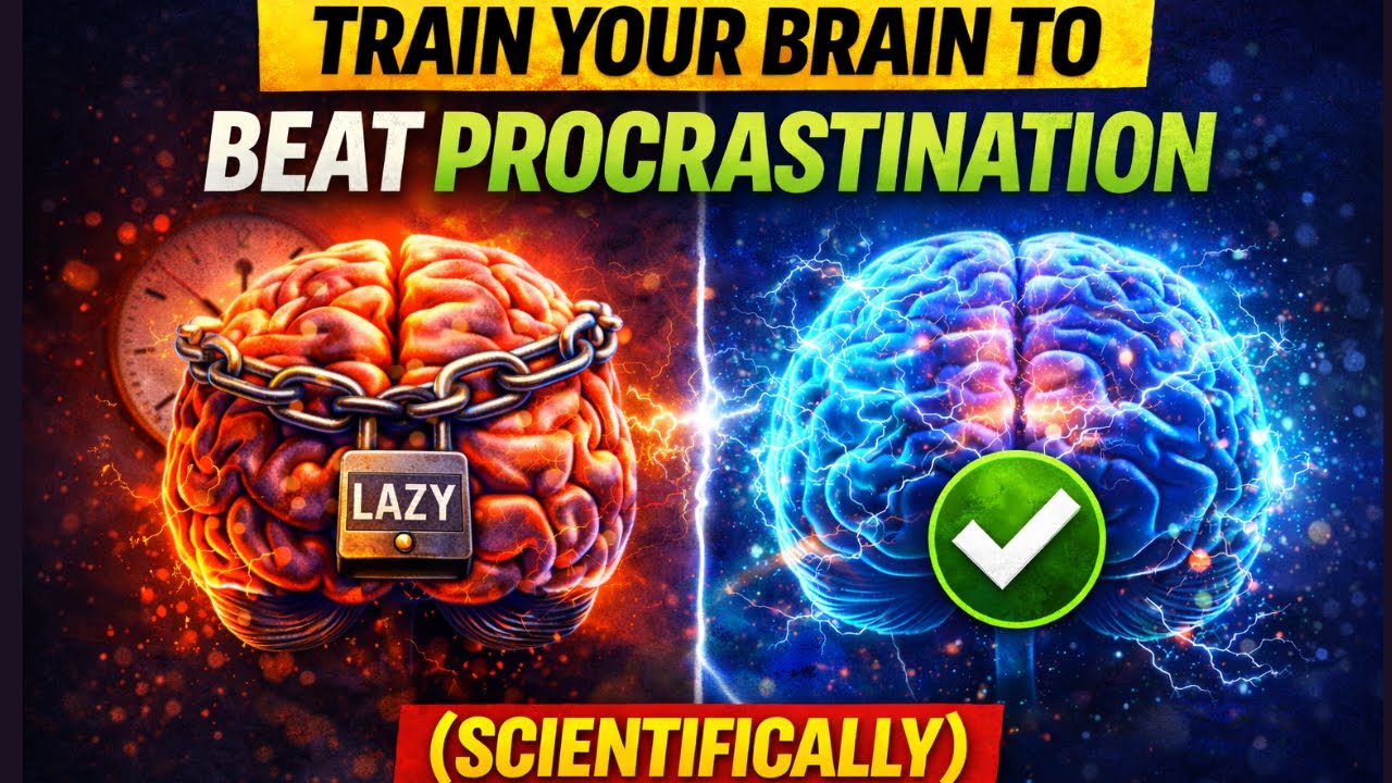 How to Train Your Brain to Beat Procrastination (Scientifically)