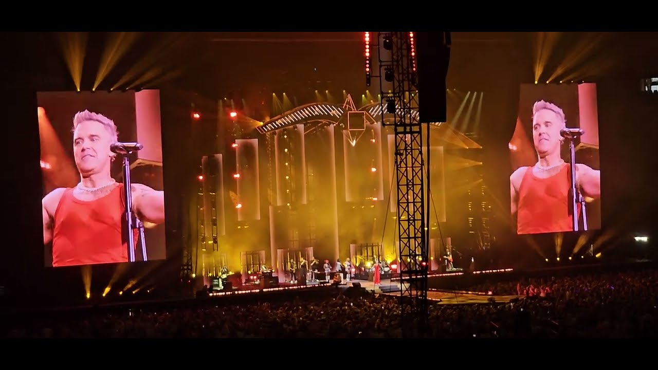 Robbie Williams - Something Beautiful (Britpop Tour - Veltins-Arena Gelsenkirchen - LIVE 2025-06-25)