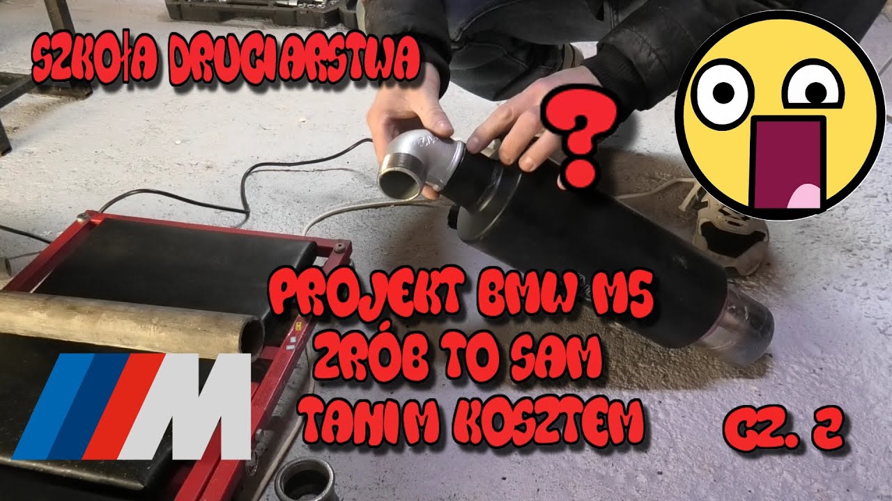 Szkoła Druciarstwa Projekt BMW M5 Zrób To Sam Tanim Kosztem część 2 + Szlifierka z Lidla Wazzup :)