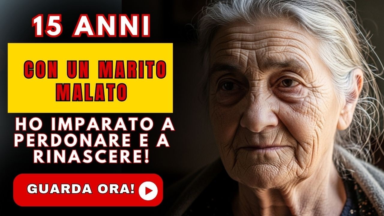 15 ANNI CON UN MARITO MALATO… HO IMPARATO A PERDONARE E A RINASCERE!