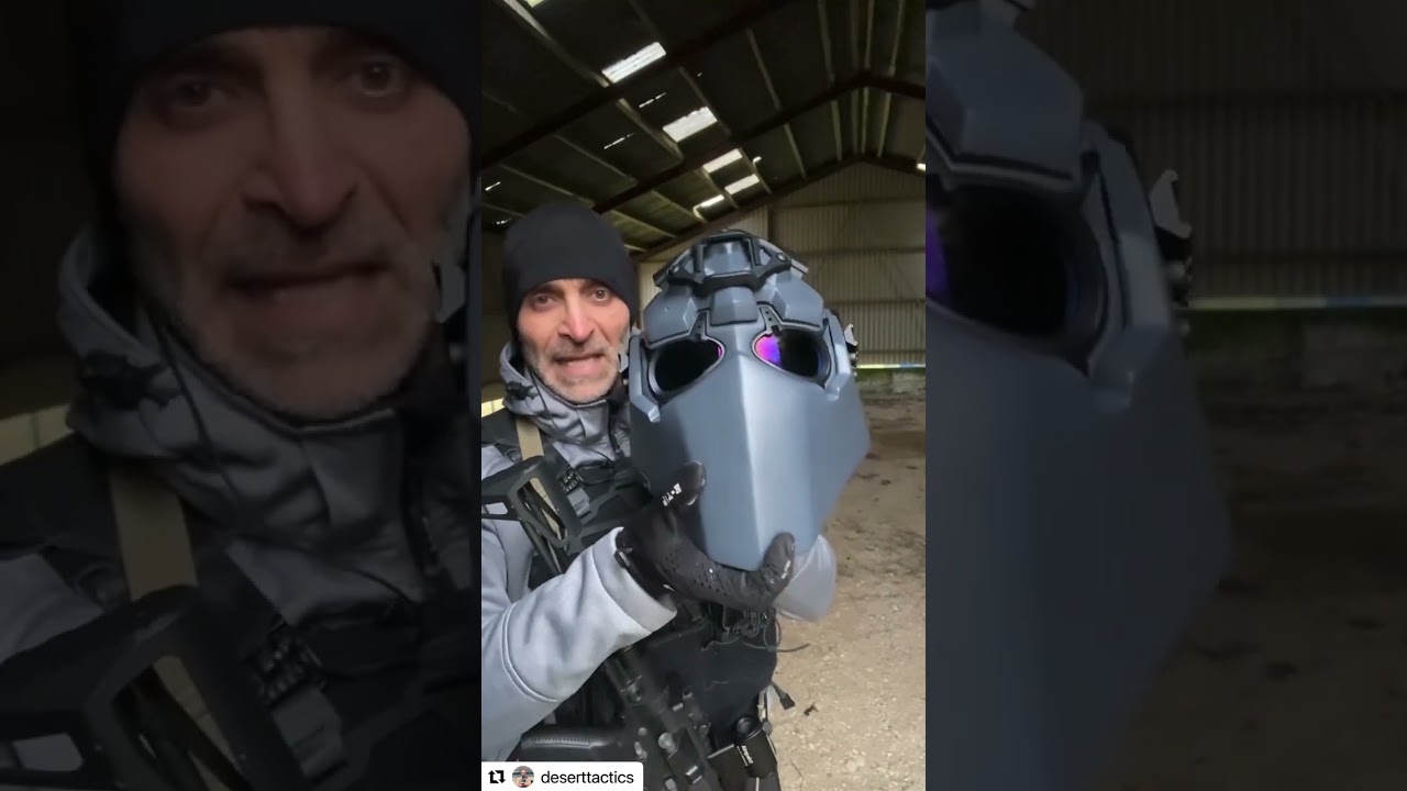 Desert tactics Ahmad Kazem of Egypt reviews the DEVTAC ADVANCED BALLISTIC HELMET devtacdesigns.com