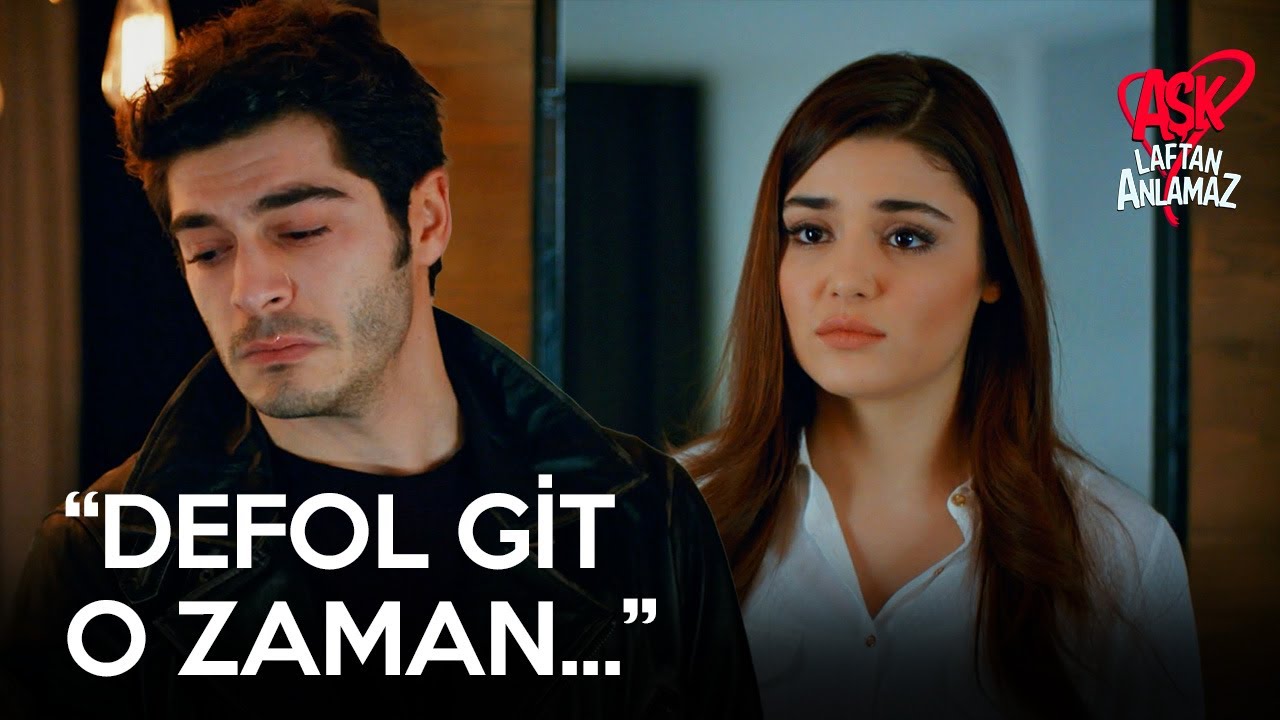 Murat, Hayat'ı evden kovuyor! | Aşk Laftan Anlamaz