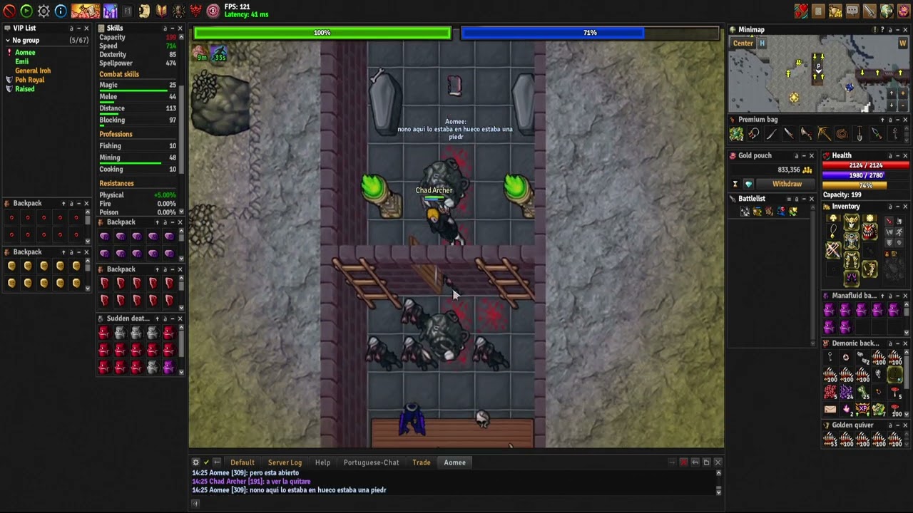 Medivia Online : Best Spot For Deathkiss Watcher Task ( Route Included)