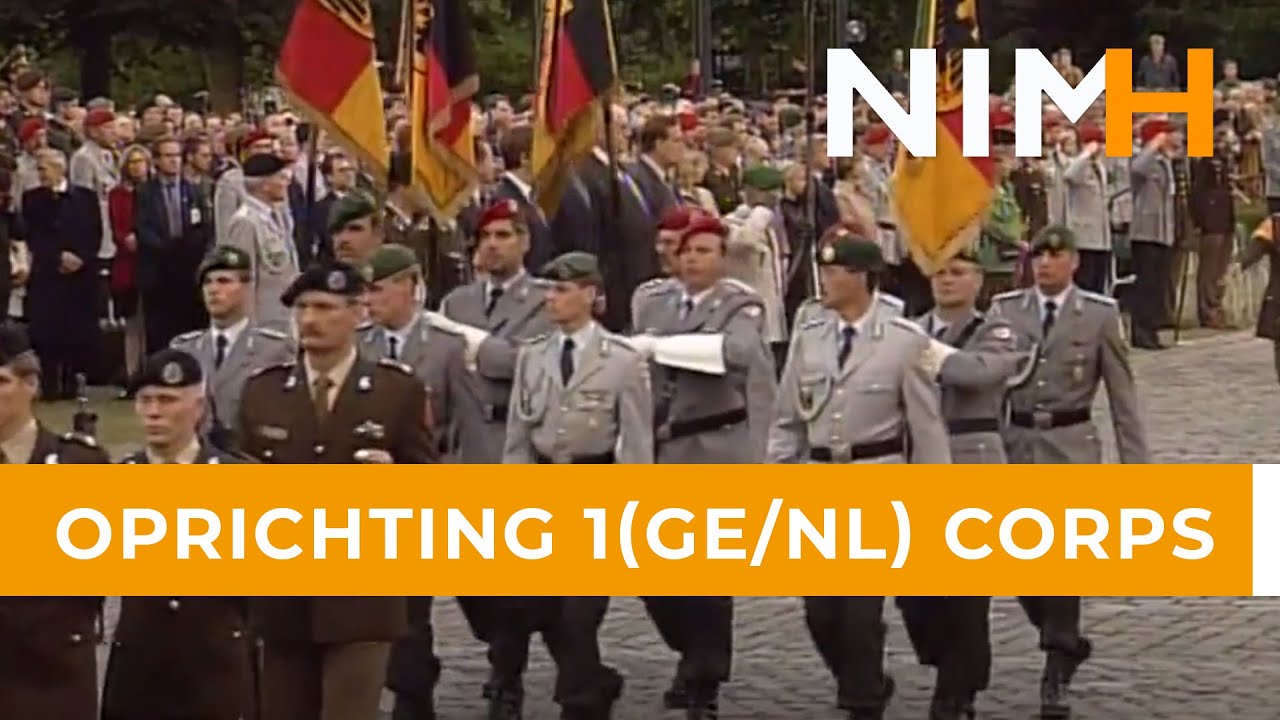 Oprichting 1(GE/NL) Corps