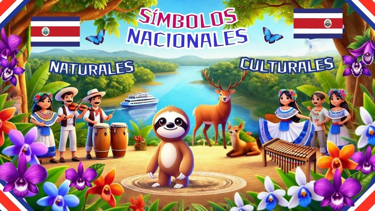 Símbolos  Nacionales Naturales  y  Culturales  de  Costa  Rica. Primera Parte.