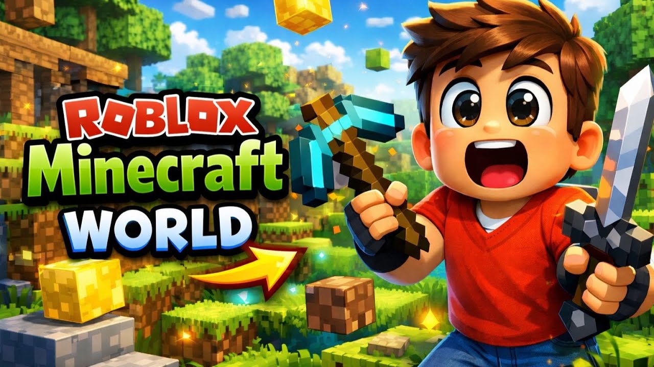 Minecraft जैसा Roblox Game 😱 | Survival Mode Gameplay