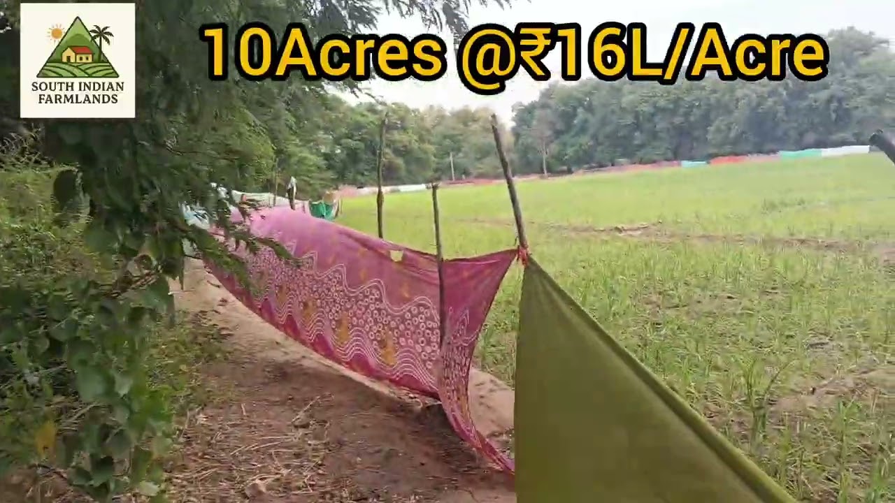 10Acres of farmland for sale near Hindupur @ $ 16L/Acre, contact on WhatsApp 8152943766..