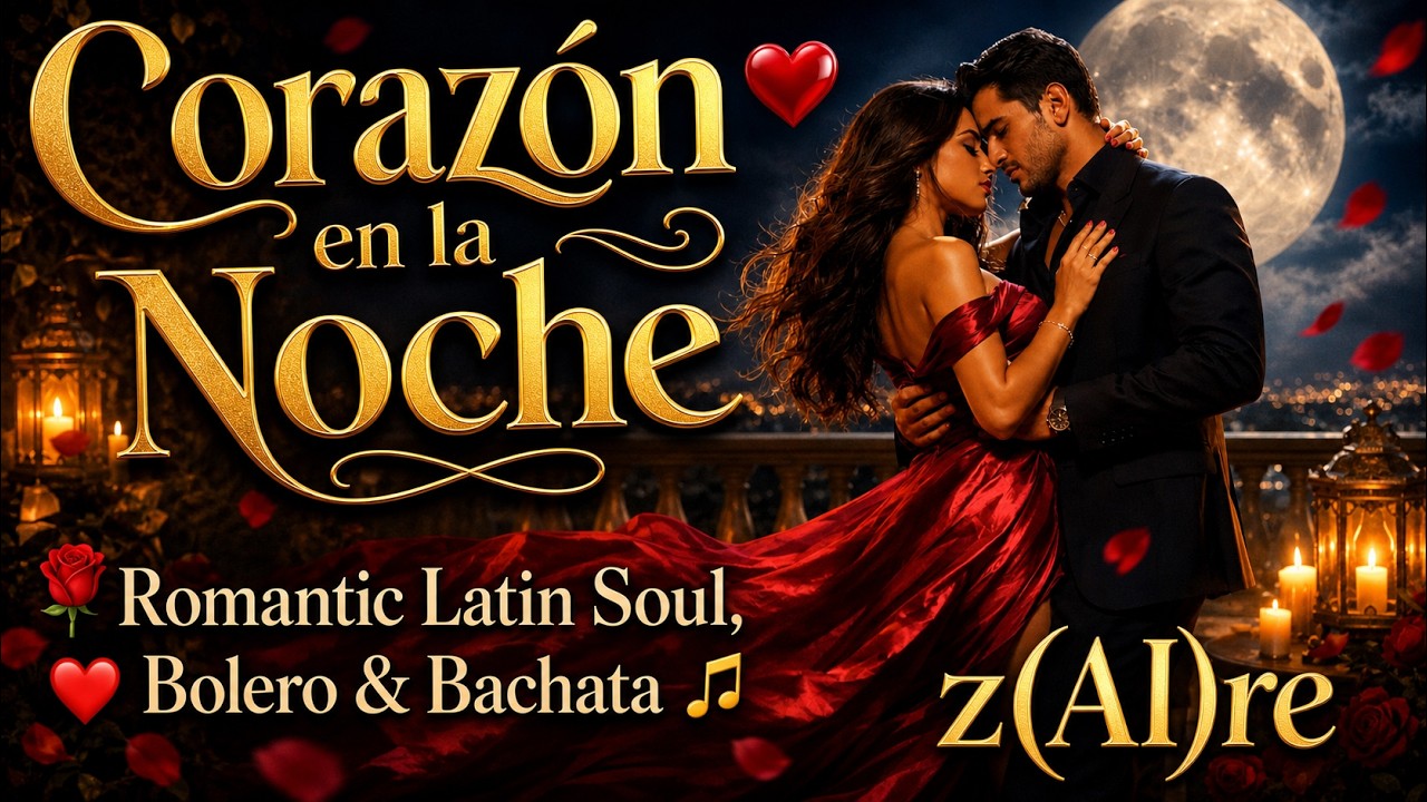 🌹 Corazón en la Noche – Full Album 2026 | Romantic Latin Soul, Bolero & Bachata z(AI)re ❤️