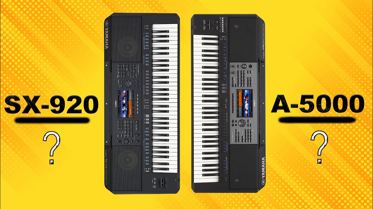 YAMAHA PSR Sx-920 - Psr A-5000 (Hangi Klavyeyi Tercih Etmeliyim) - Hakan TUNCER