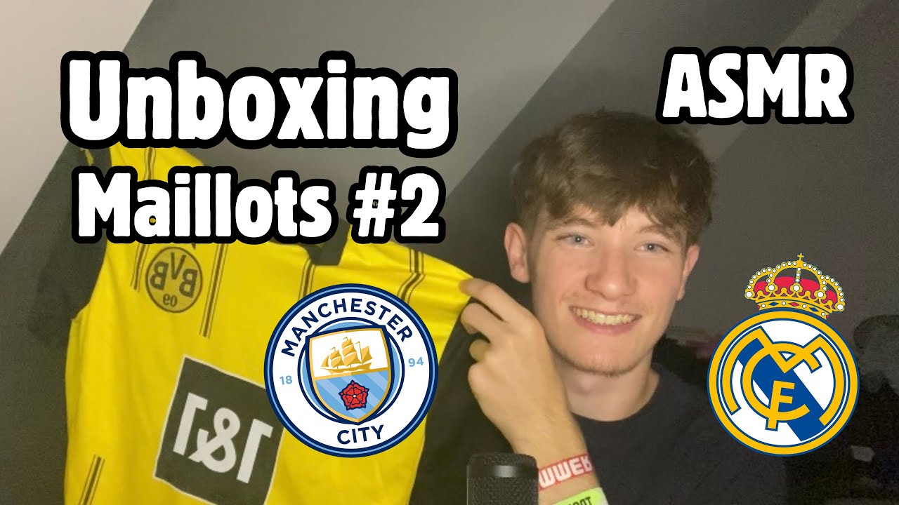 ASMR - Unboxing Maillots de Foot #2