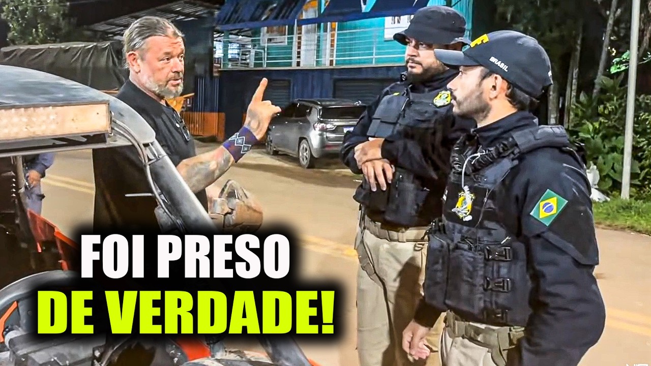 NÃO É BRINCADEIRA! CARRO DO RICHARD É PRESO PELA POLÍCIA FEDERAL na TRANSAMAZÔNICA