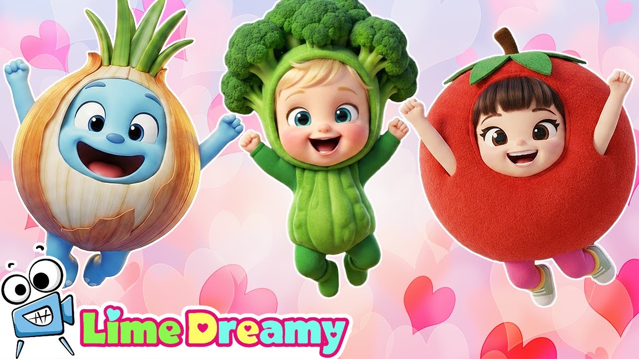 Yummy Vegetable Song! 🥦 + More Healthy Habits | Best Kids Songs Collection | Lime Dreamy