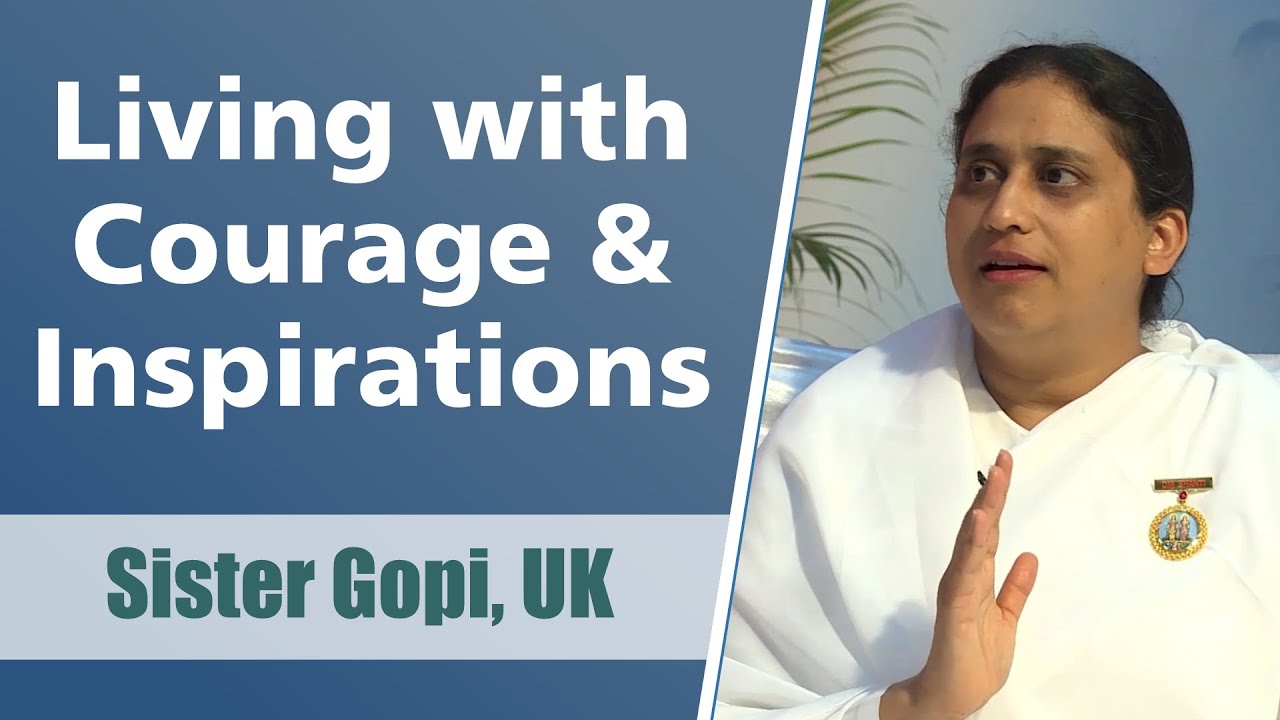 Living with Courage & Inspirations || BK Gopi & RJ Srinidhi
