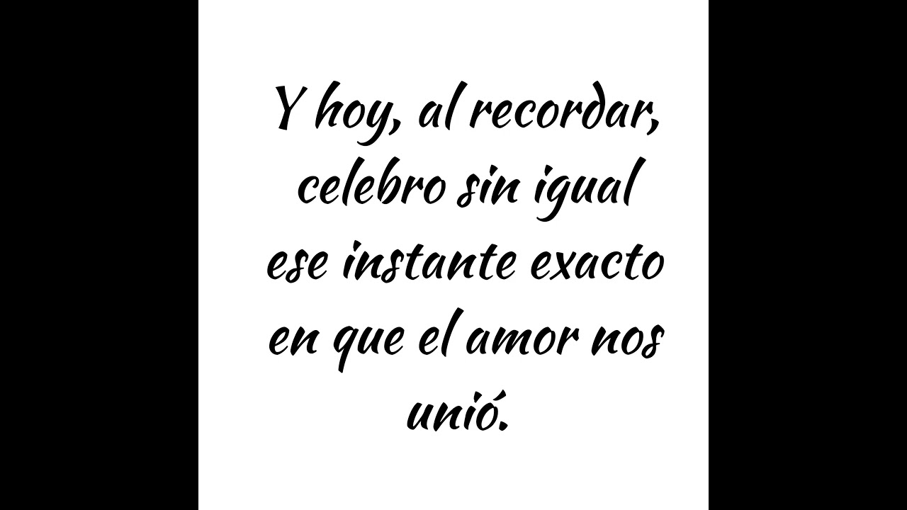 CUANDO EL AMOR NOS UNIÓ. 