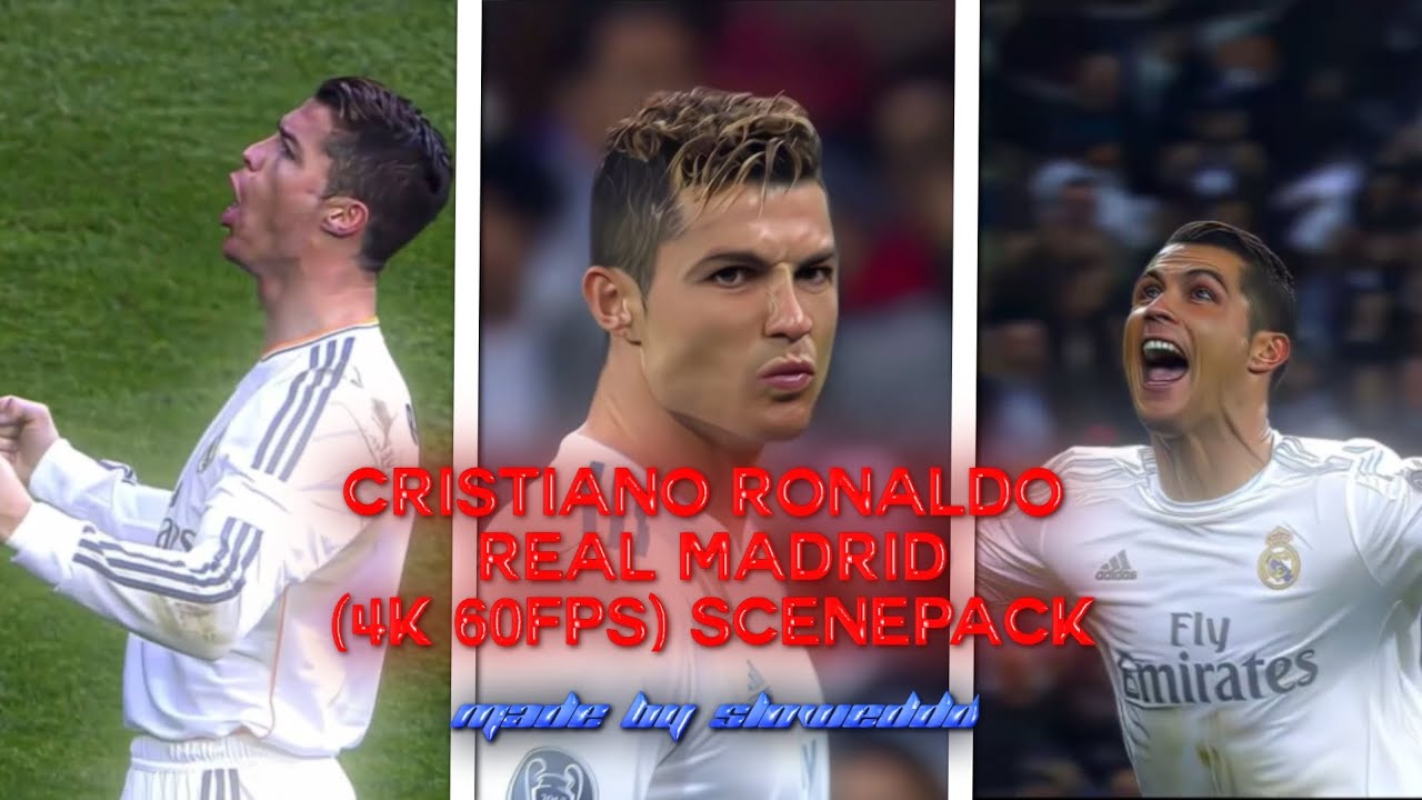 CRISTIANO RONALDO REAL MADRID CLIPS SCENEPACK | 4K 60FPS | FOR EDITING