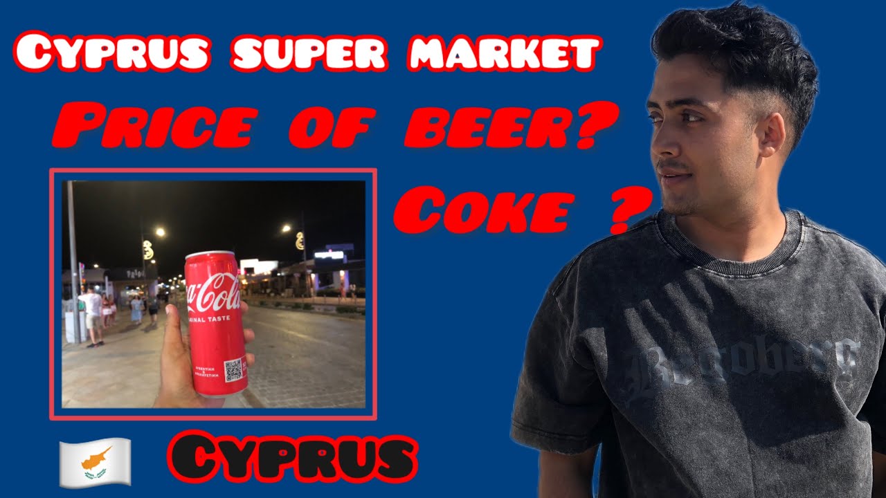Price of beer in cyprus !Super market  of ayia  napa  #summercyprusbeach #workingcyprus#travelling