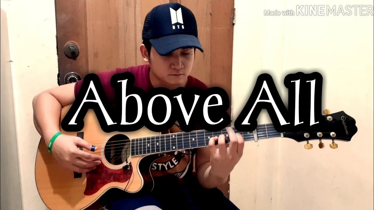 Above all - Michael W. Smith - Christian song (fingerstyle guitar cover simple arrangement )