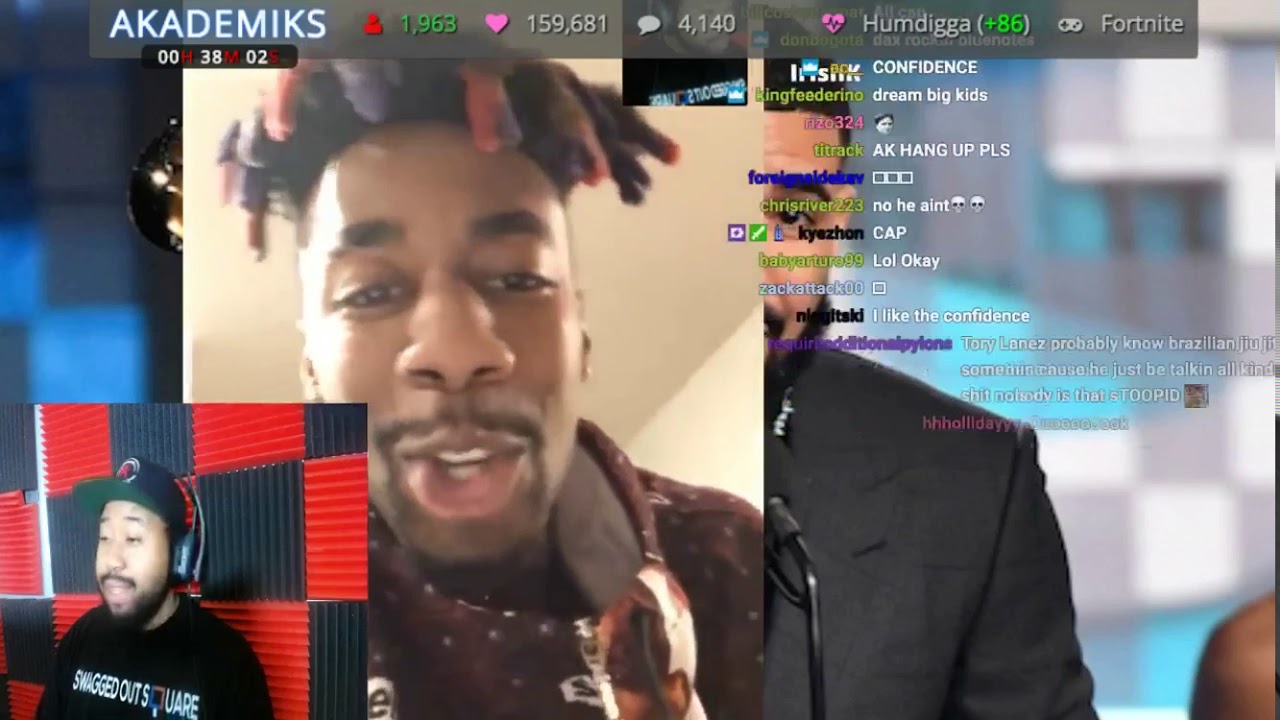 DJ AKADEMIKS calls up DAX to talk about the TORY LANEZ SITUATION **C R I N G E** or naw????