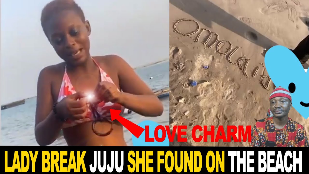 Lady Break Love Juju She Found On The Beach