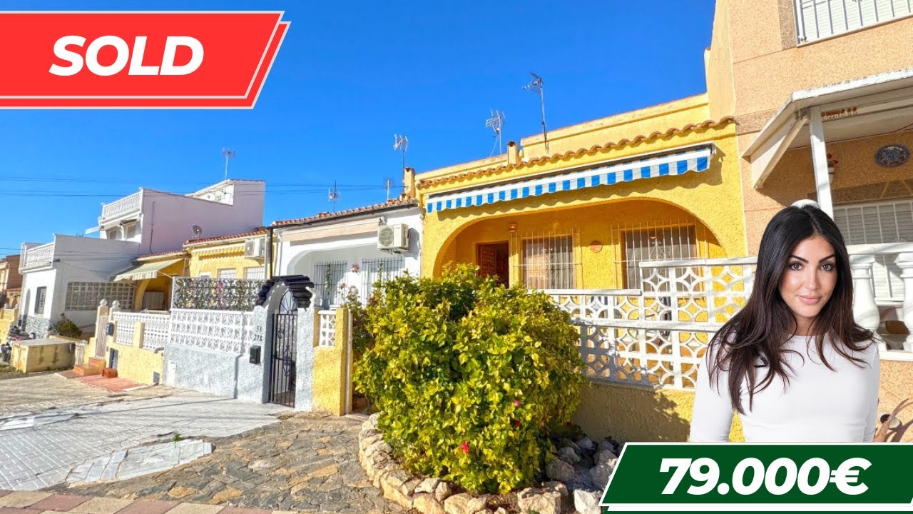 🔑 &euro;79.000 Terraced Home for Sale! 1 Bed La Marina, Costa Blanca 🇪🇸 | Ref. 6092