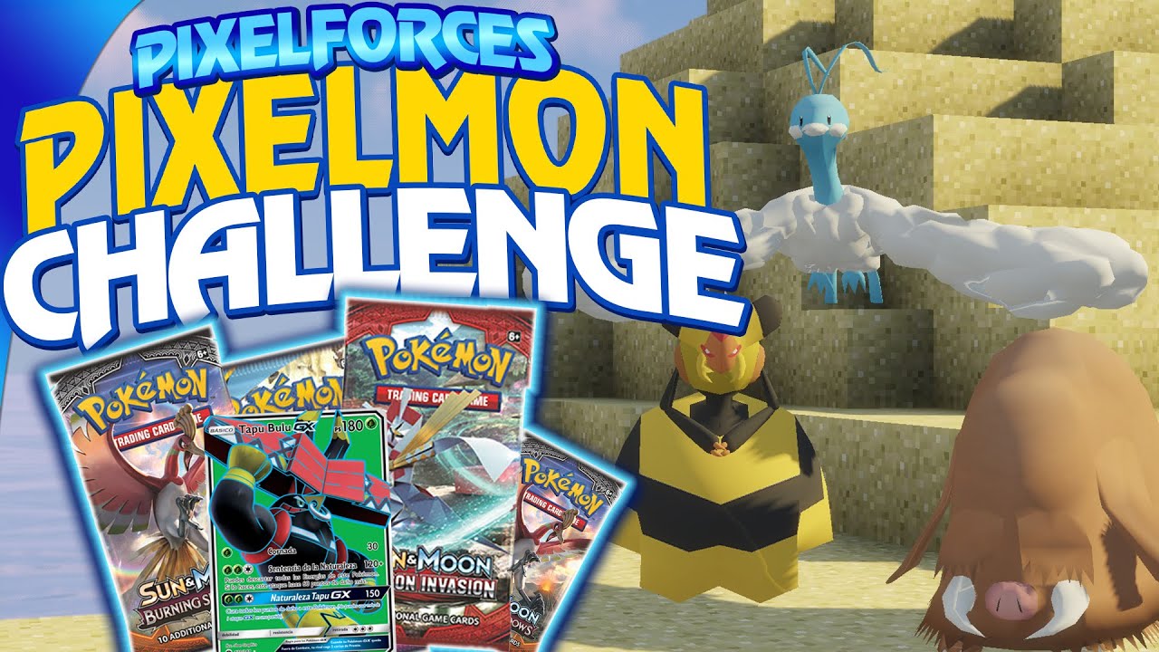 Pokemon Card Challenge! | Pixelmon Challenge