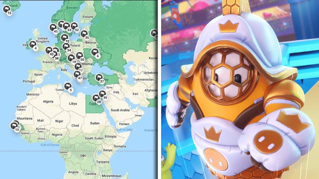 Un INCAPACE al TORNEO FALL GUYS FIGHTERZ e Country Streak GEOGUESSR!