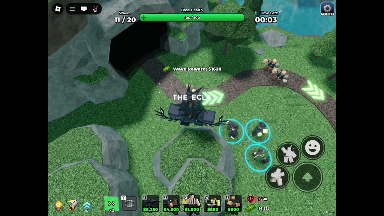 Tower Defense Simulator! Easy Mode! Cause I’m bored -_-