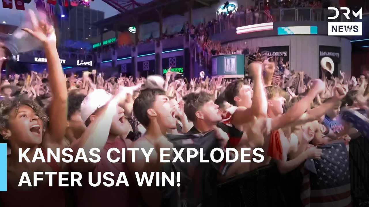 USA Fans GO WILD in Kansas City After Victory Over Bosnia | FIFA World Cup 2026 Celebrations | AD1Z