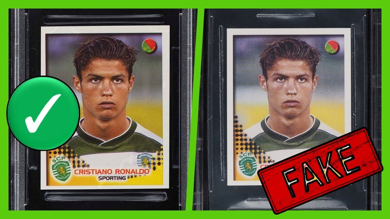 How to Spot Fake Soccer Cards and Stickers - GUIDE