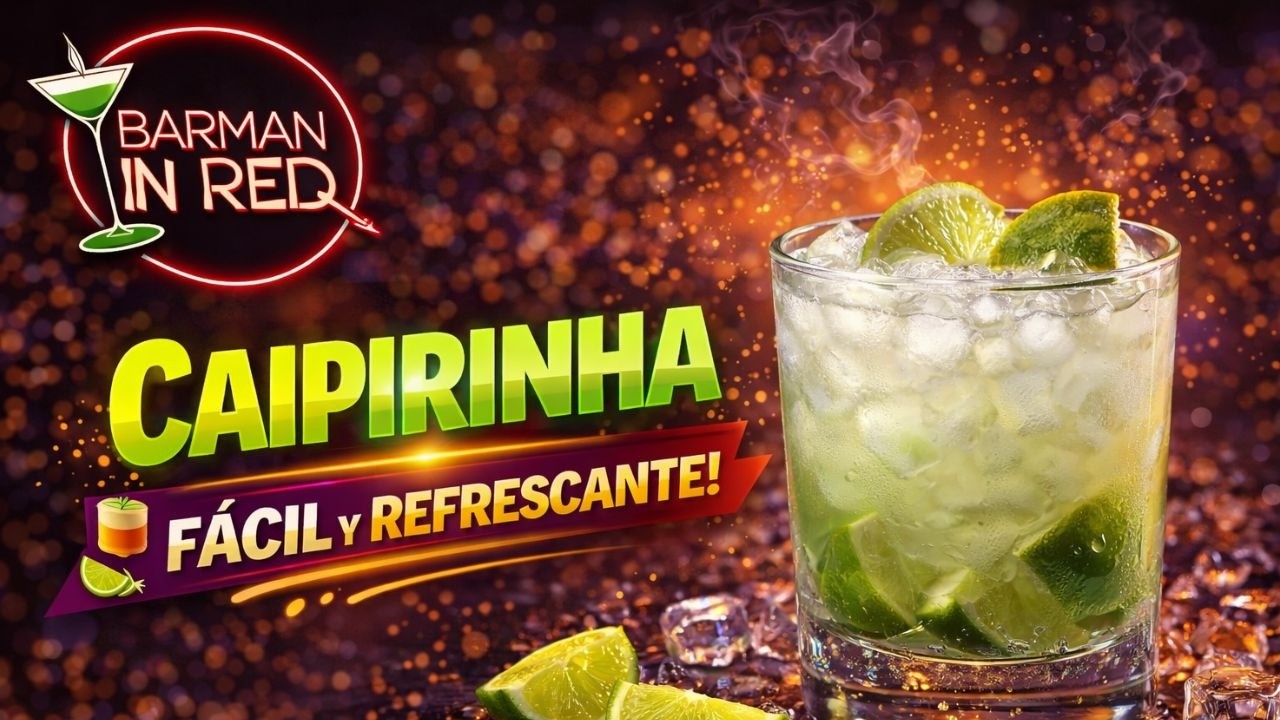 Como hacer la CAIPIRINHA 🍋
