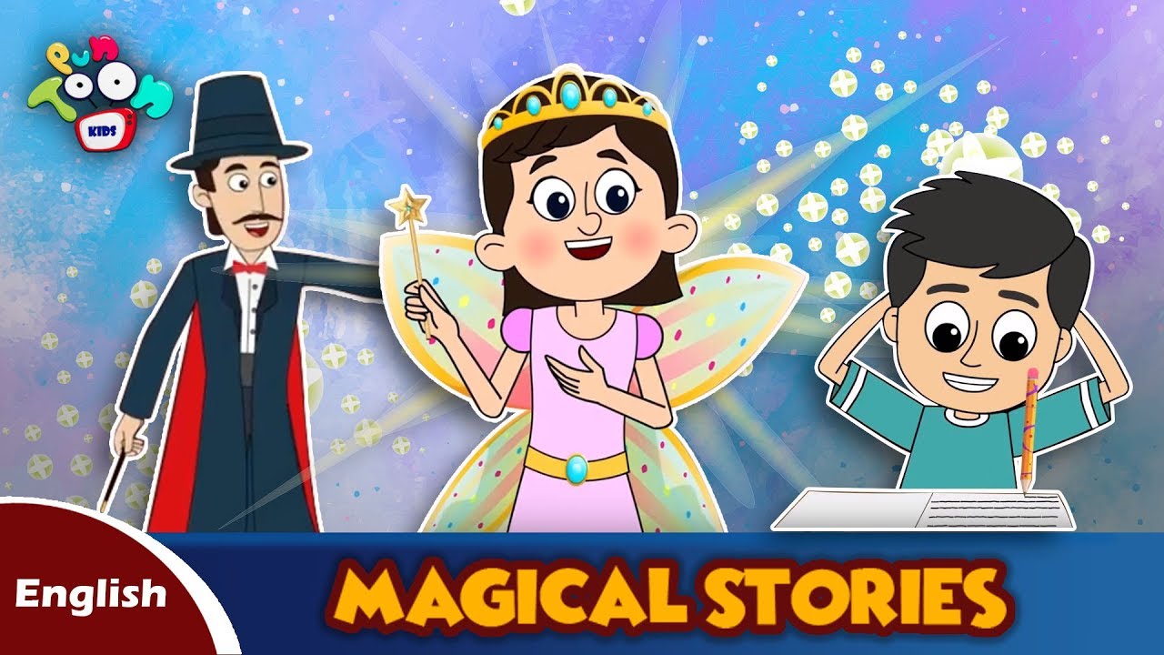 Magical Pencil & Pink Fairy | Best Collection Of English Magical Stories - Fairy Tales |PunToon Kids