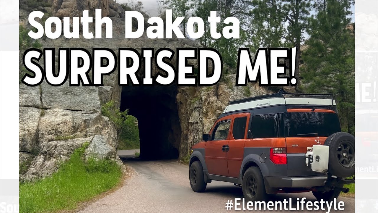 Скрытая красота Южной Дакоты — я был в шоке — в моём Honda Element
