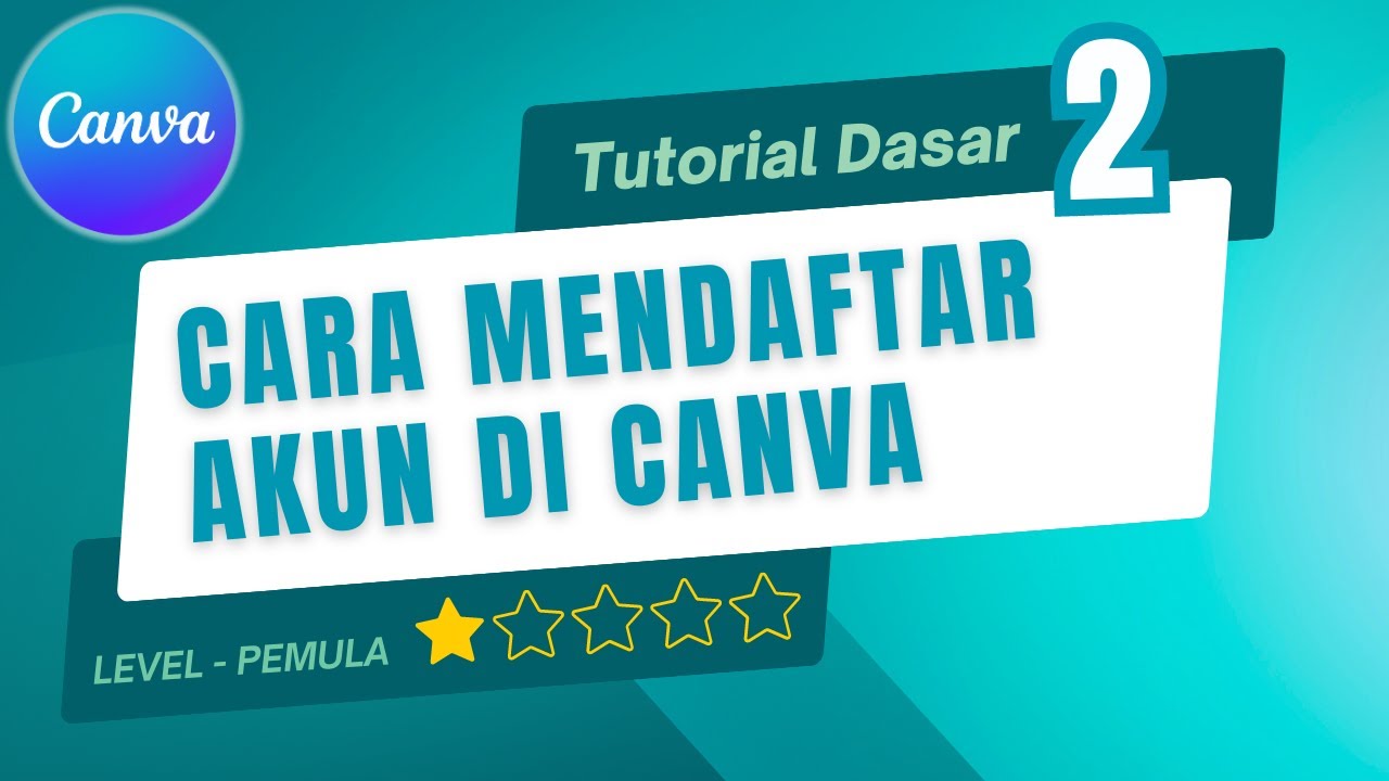 Cara mendaftar di canva - Tutorial Dasar 2