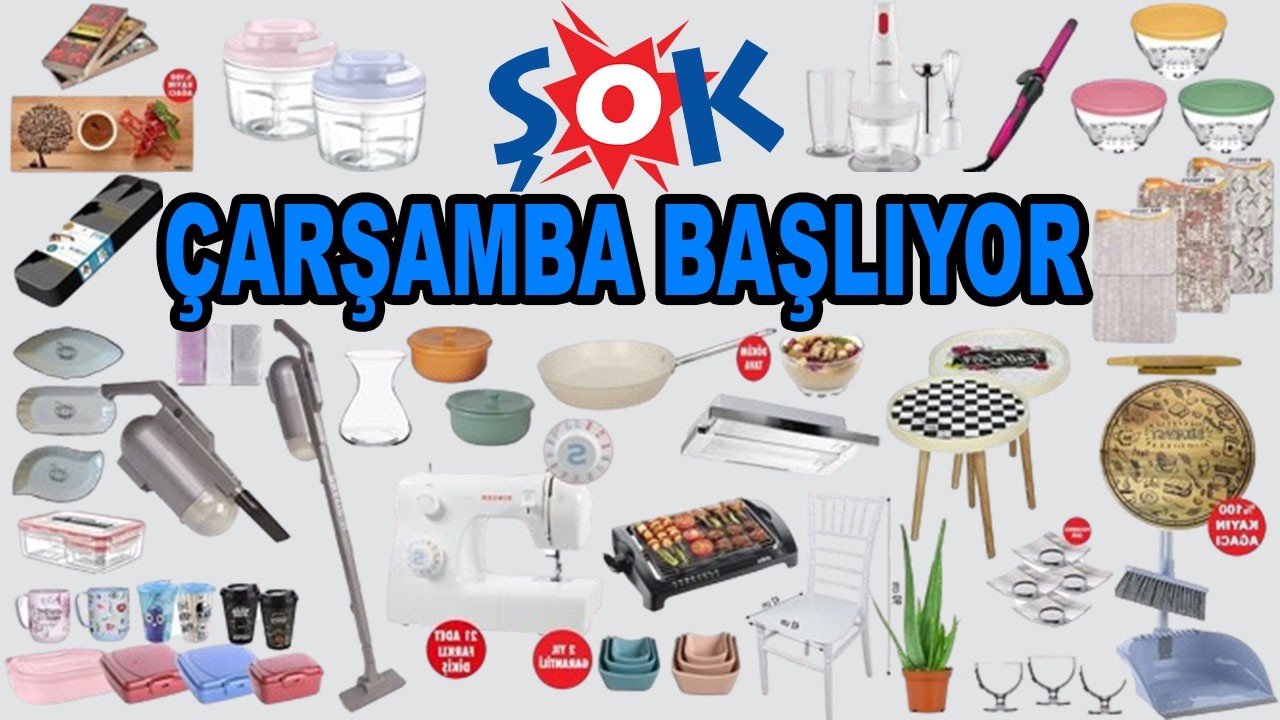 RESMİ KATALOGDAN ✅ | ŞOK 18 ŞUBAT 2026 AKTÜEL | MUTFAK | EV | ŞOK MARKET
