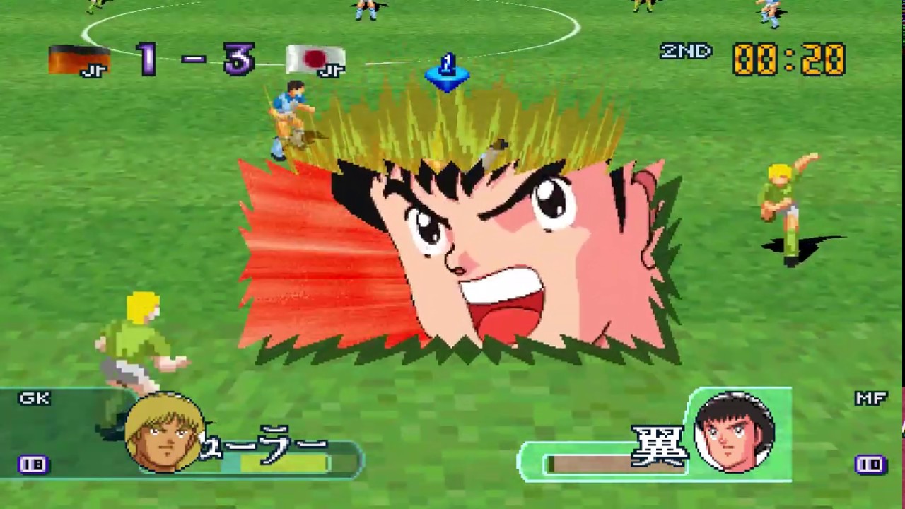 PS1    キャプテン翼J  GET   IN  THE   TOMORROW   1