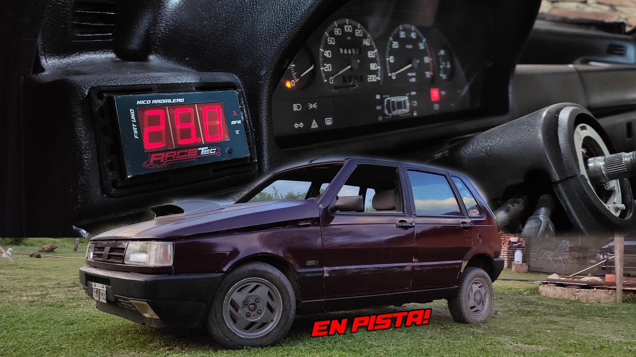 Terminamos la instalacion del Fiat UNO - Sale a pista 🔥 - Radialero Team
