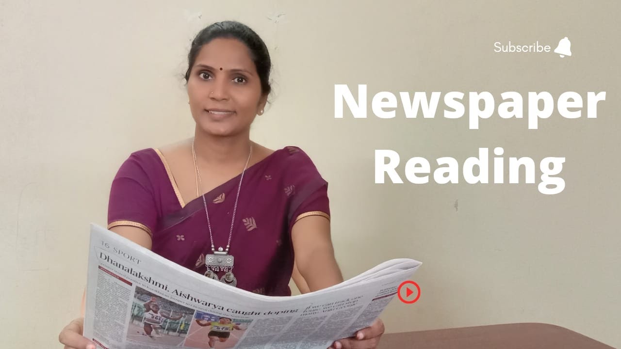 Newspaper reading | Kakkan Spoken English | Learn English through Tamil |