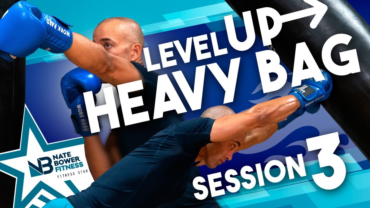 40 MINUTE // Level Up BOXING Heavy Bag WORKOUT 3 // NateBowerFitness