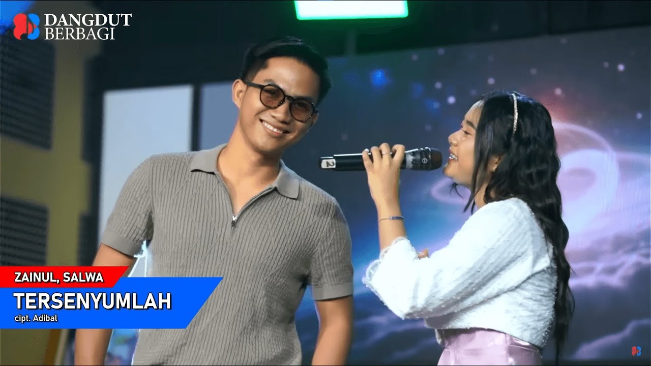 Zainul, Salwa - Tersenyumlah | Launching Single "Bagai Ampas Tebu"