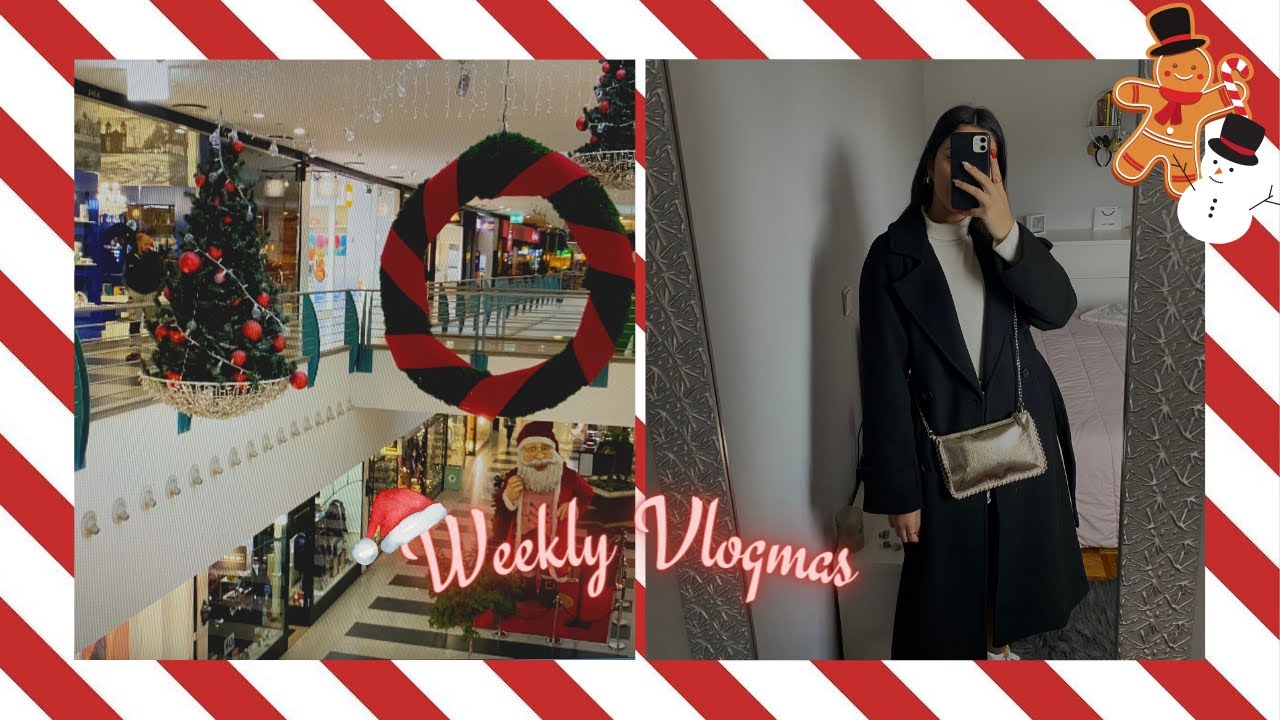Weekly Vlogmas - terceira semana de dezembro || Mariana Silva