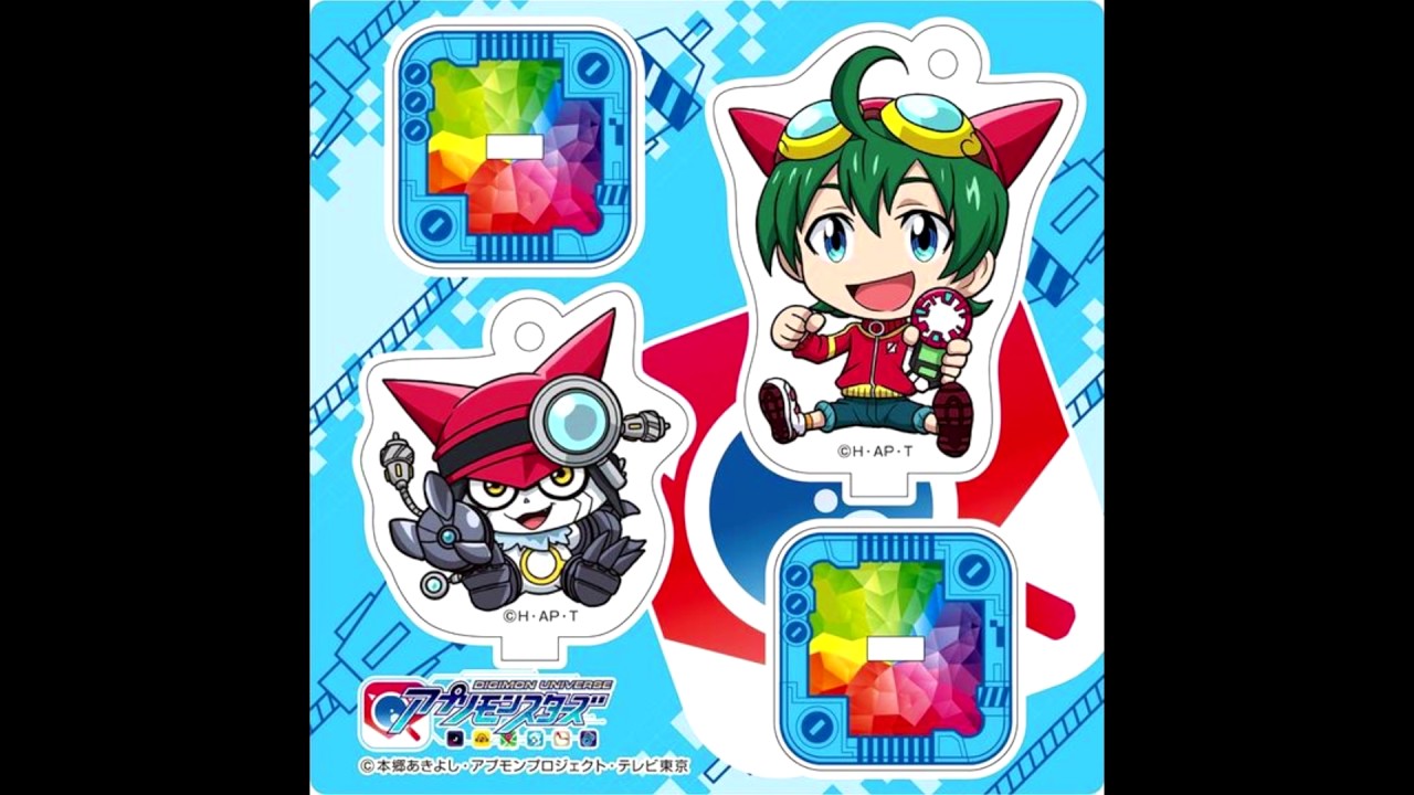 digimon universe character songs Hallelujah
