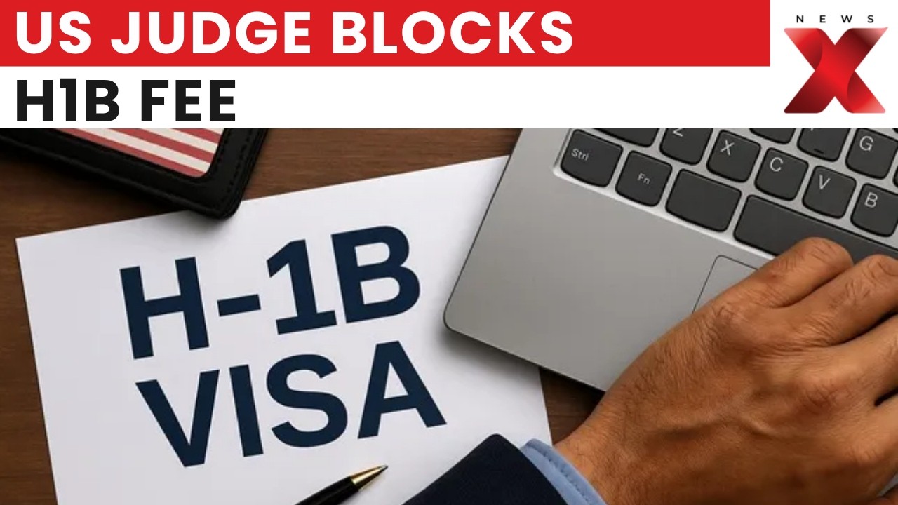 US Judge Strikes Down Trump&rsquo;s $100K H-1B Visa Fee, Calls It Unlawful Tax | Latest News | NewsX