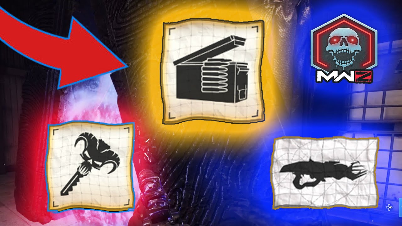 Guia Completa  como conseguir los esquemas de el  Eter Oscuro Temporada 2 MW3 Zombies