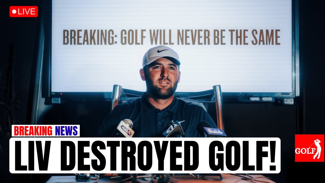Scottie Scheffler’s ONE LIV Comment Changed Golf FOREVER