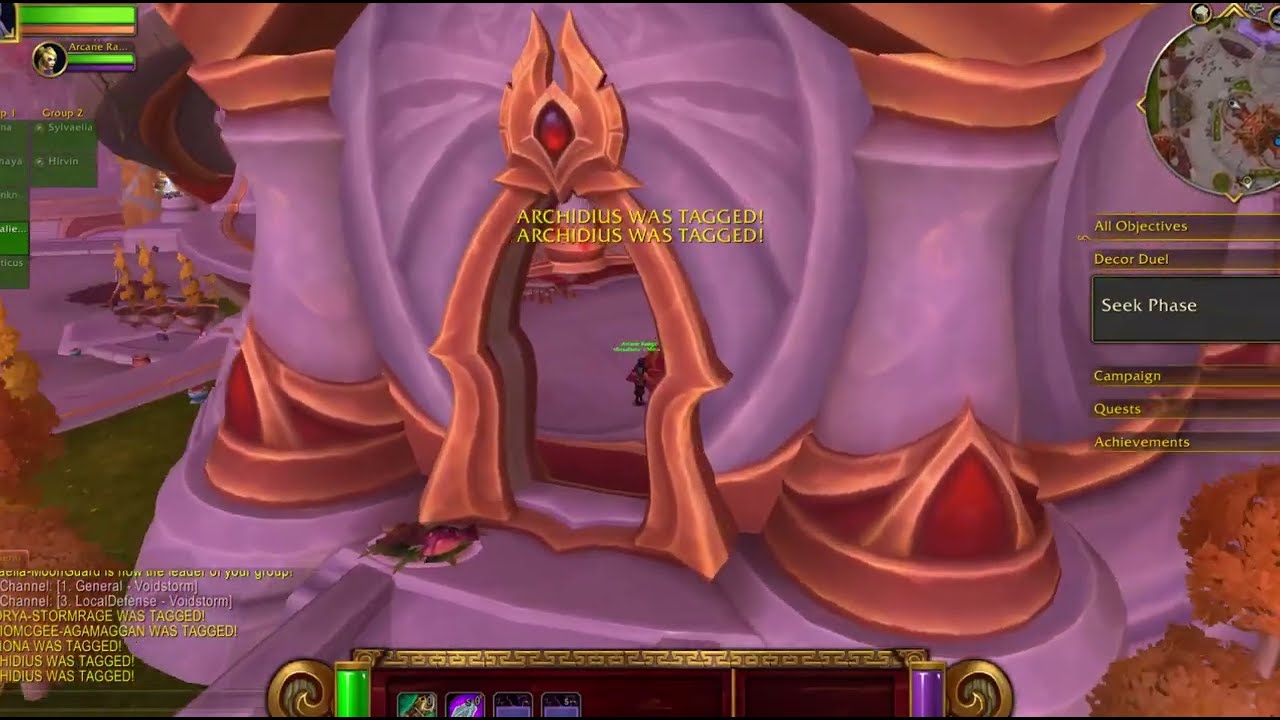 I tried decor duels for the first time.. (world of warcraft) with background music