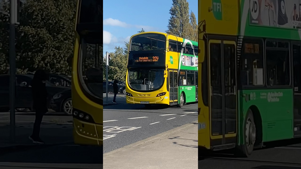Dublin Bus | Volvo B5TL Wright Gemini 3 SG153 | UCD Flyover, N11 | Route 32X (18/09/23)