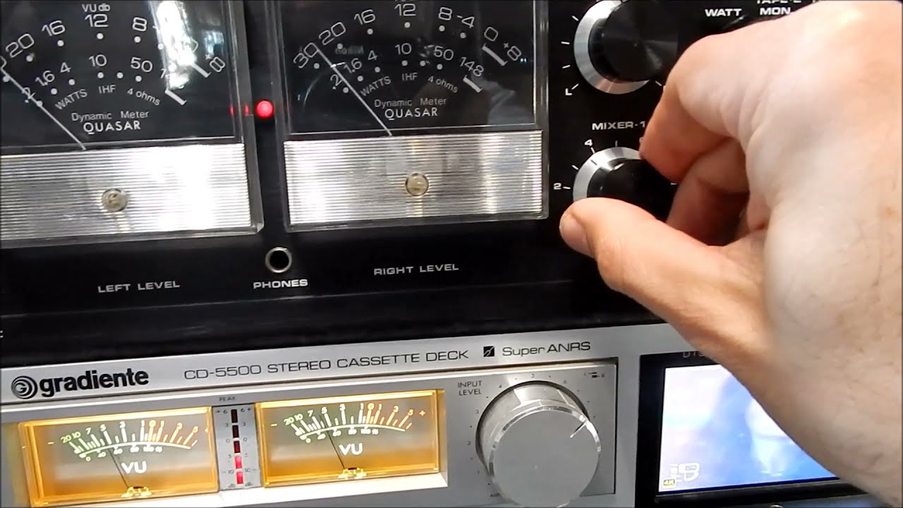 LIGANDO EQUALIZADOR NO QUASAR QA 5500 - AMPLIFICADOR VINTAGE - AJUDA INSCRITO ...