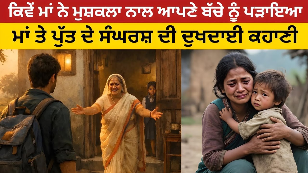 ਮਾਂ ਦੇ ਸੰਘਰਸ਼ ਦੀ ਦੁਖਦਾਈ ਕਹਾਣੀ...